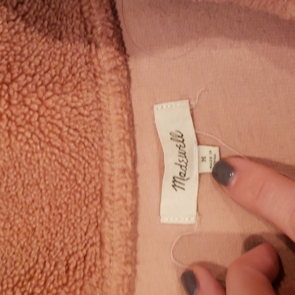 Madewell sherpa popover - Picture 6 of 8